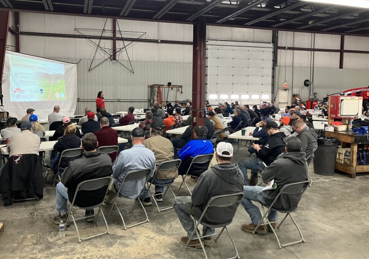 group of people at a safety workshop