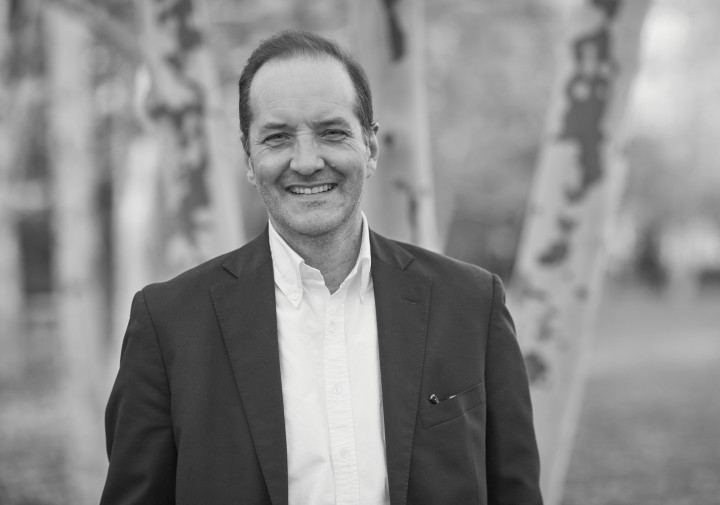 Matthew standing outside