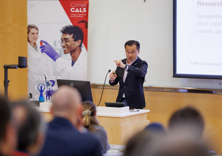 Keynote speaker, Chuck Ng