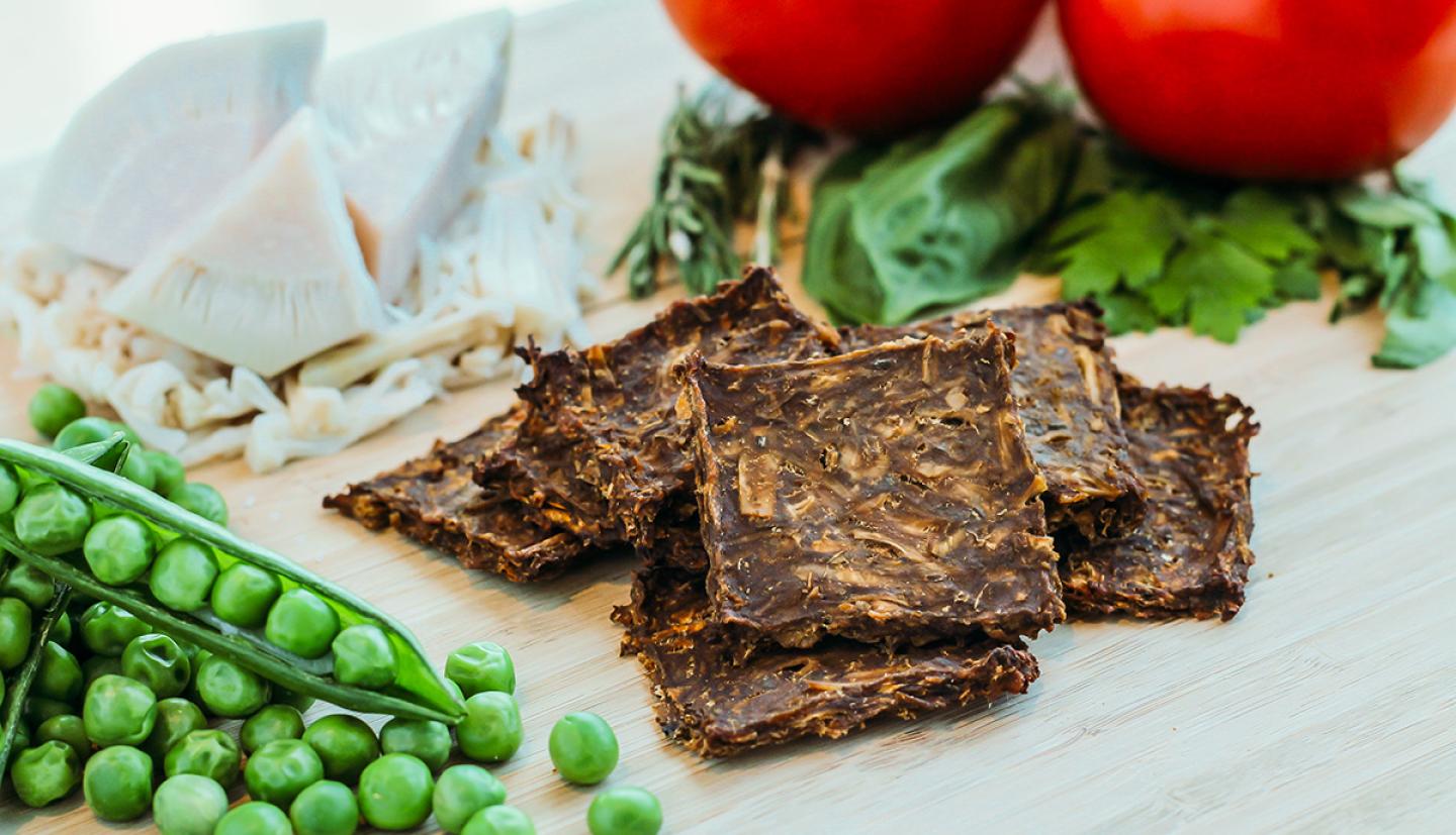 Jack'd jerky and several ingredients