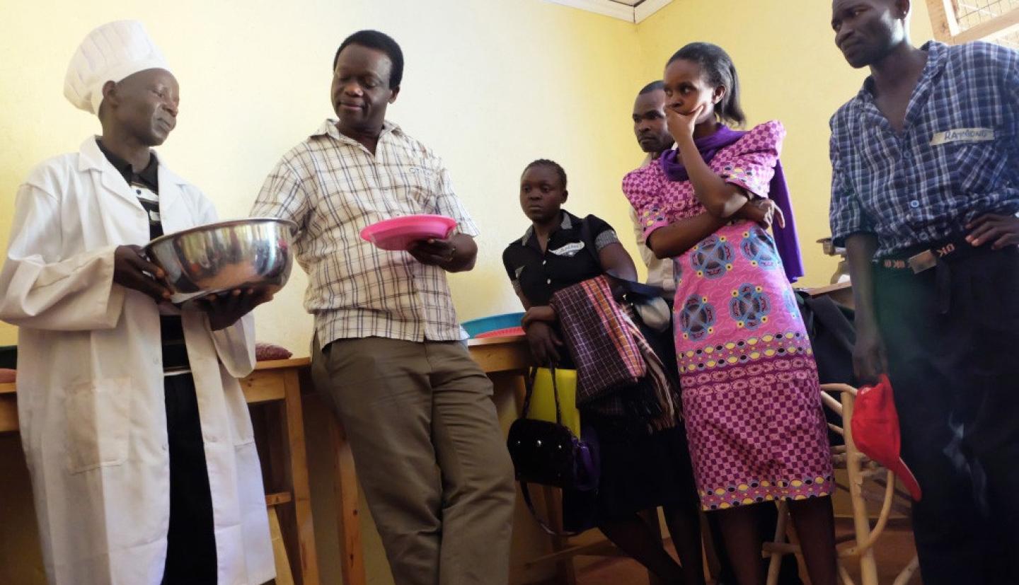 Kenya SMART team in a meeting