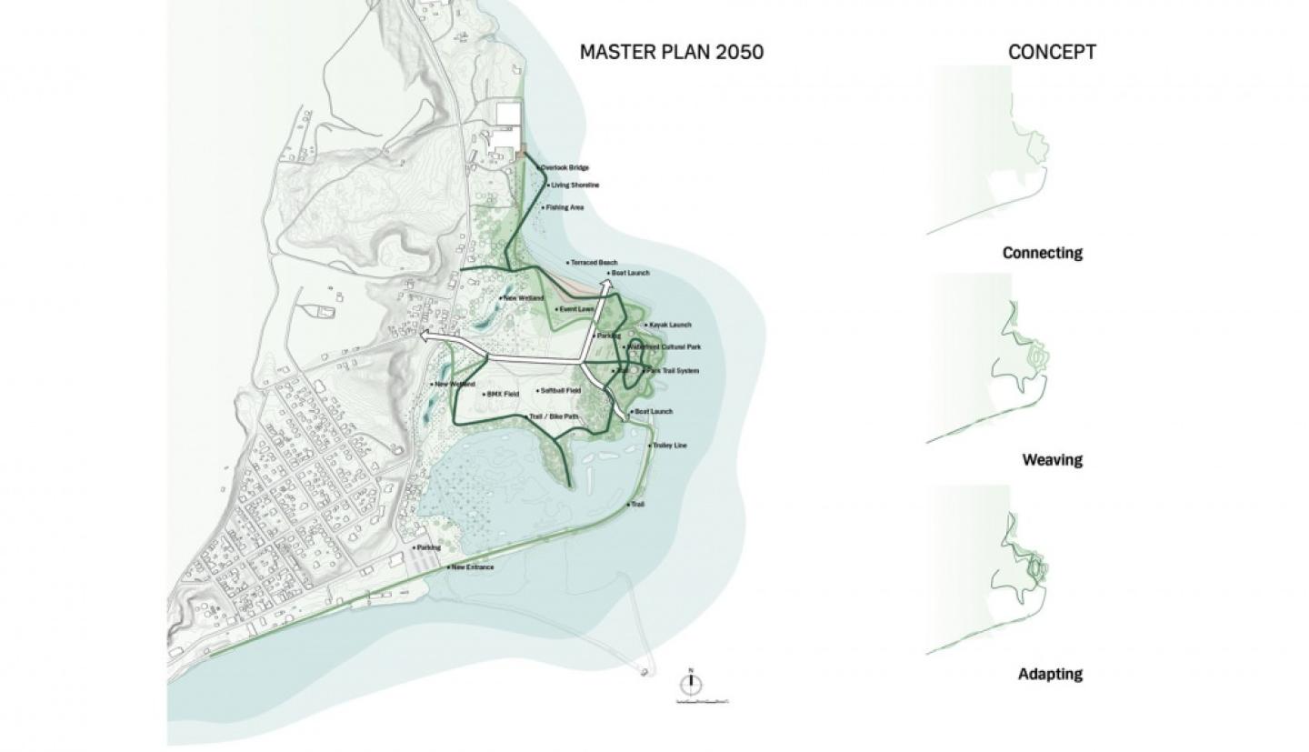 A schematic of the team's winning design