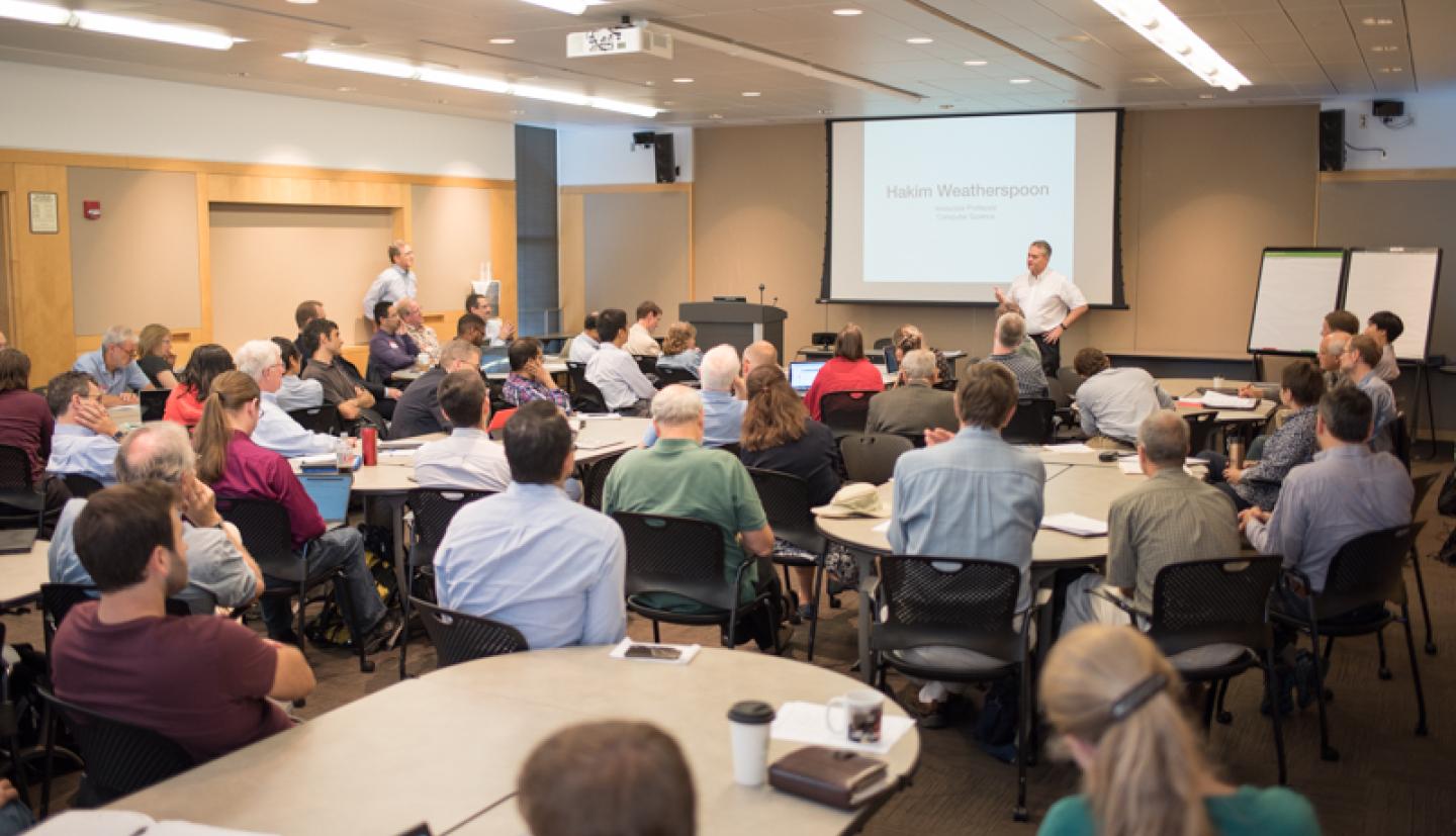 Participants at retreat