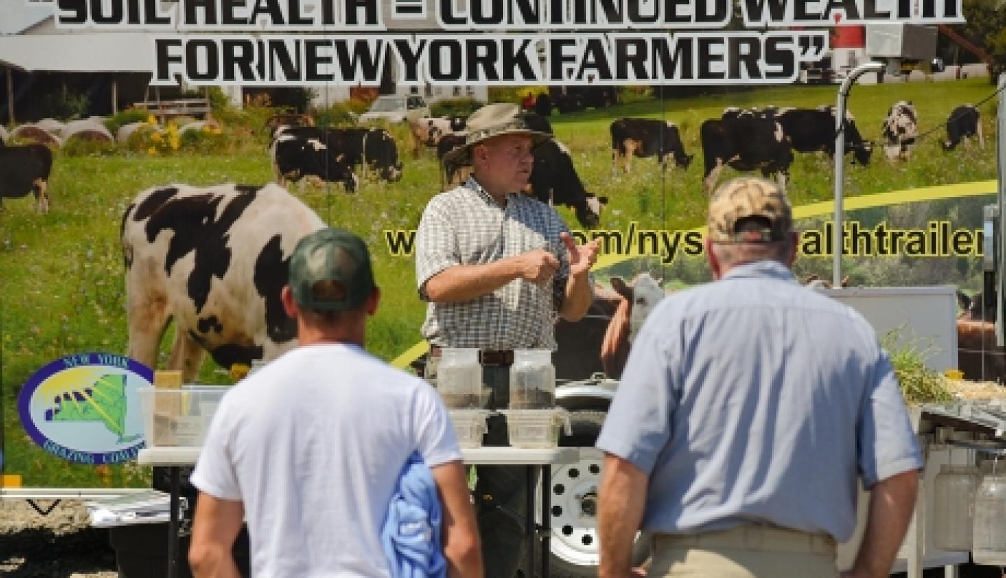 Fay Benson gives a presentation