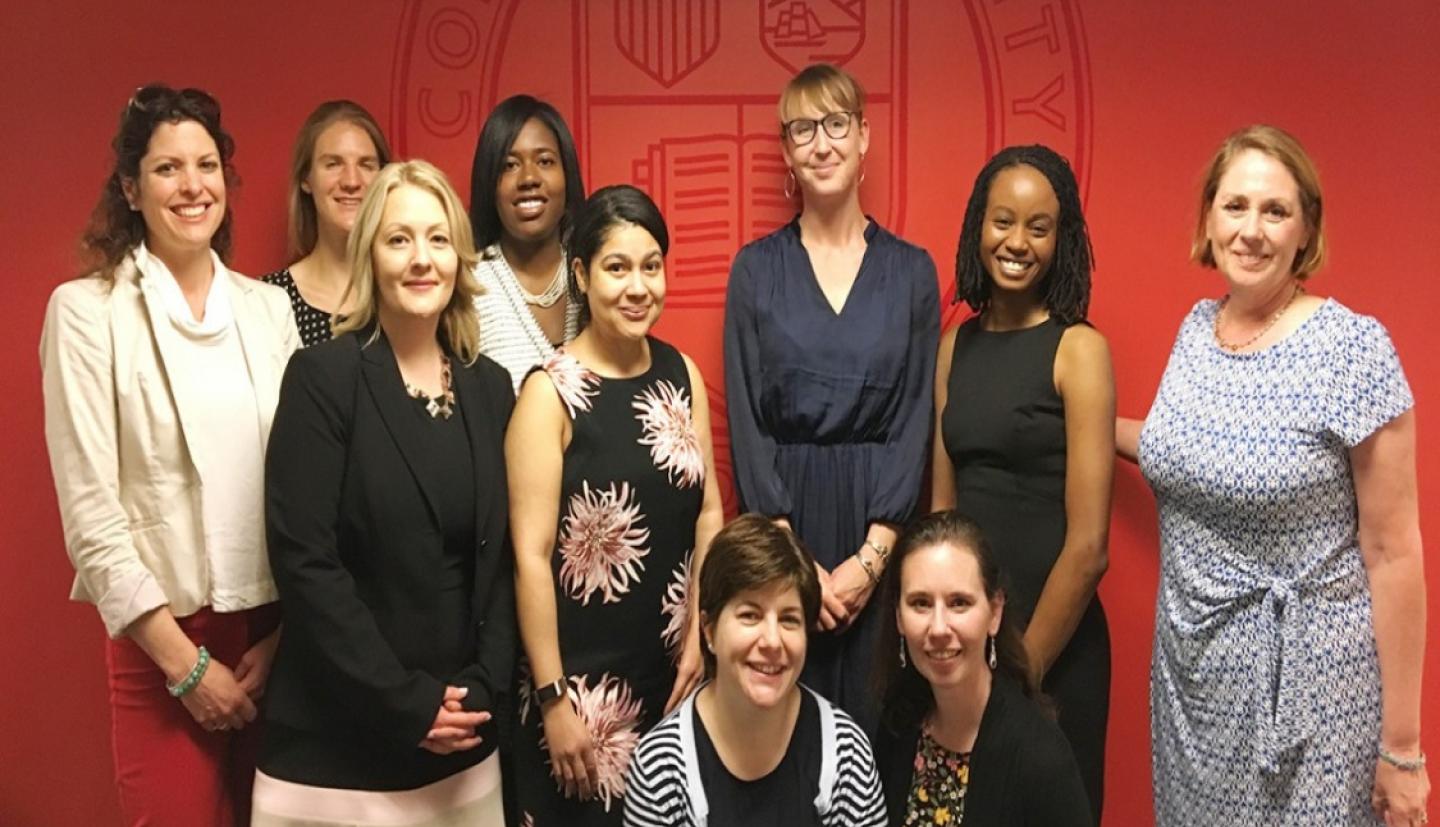 Women pose for picture