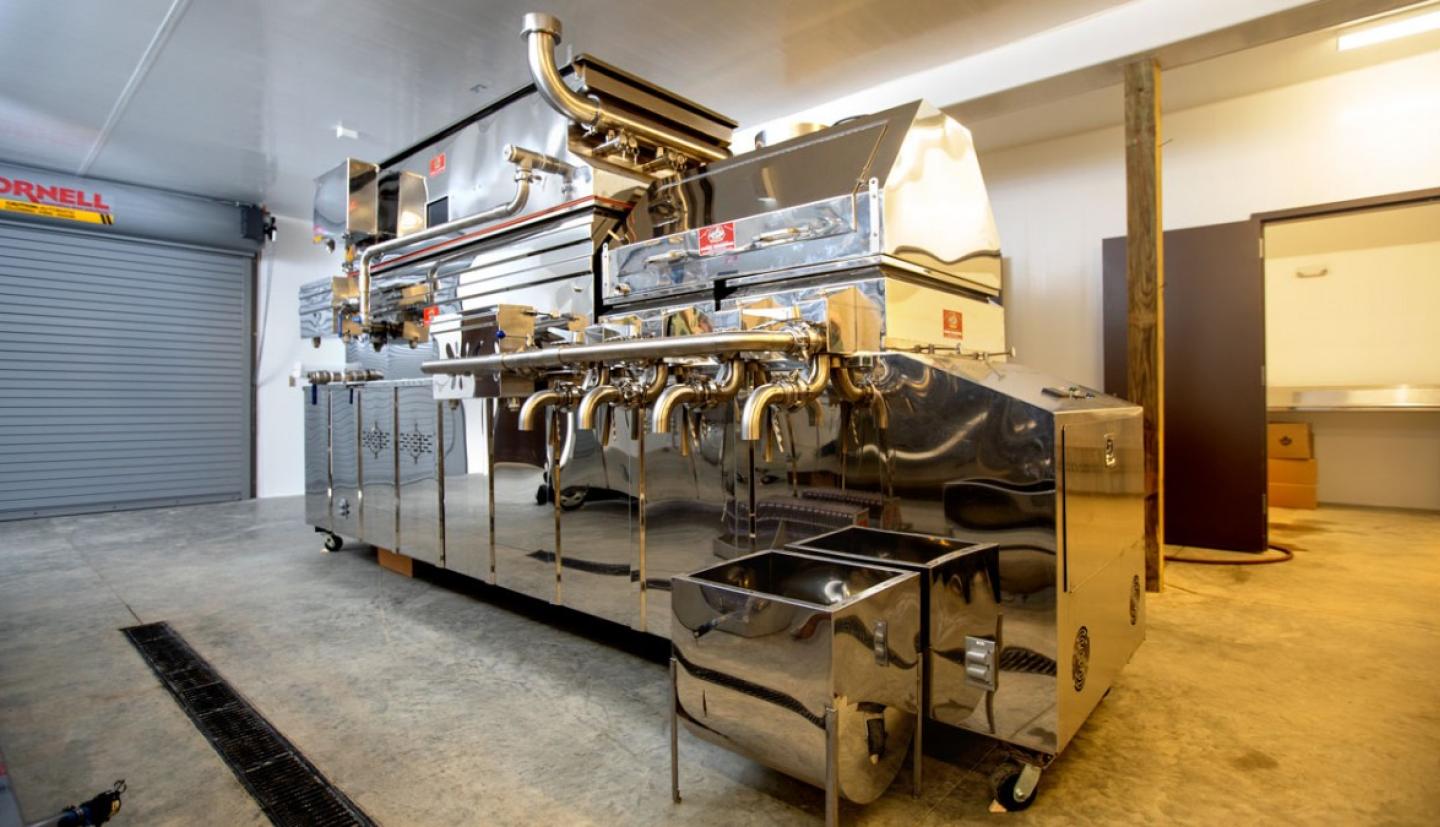 A state-of-the-art evaporator for cooking sap