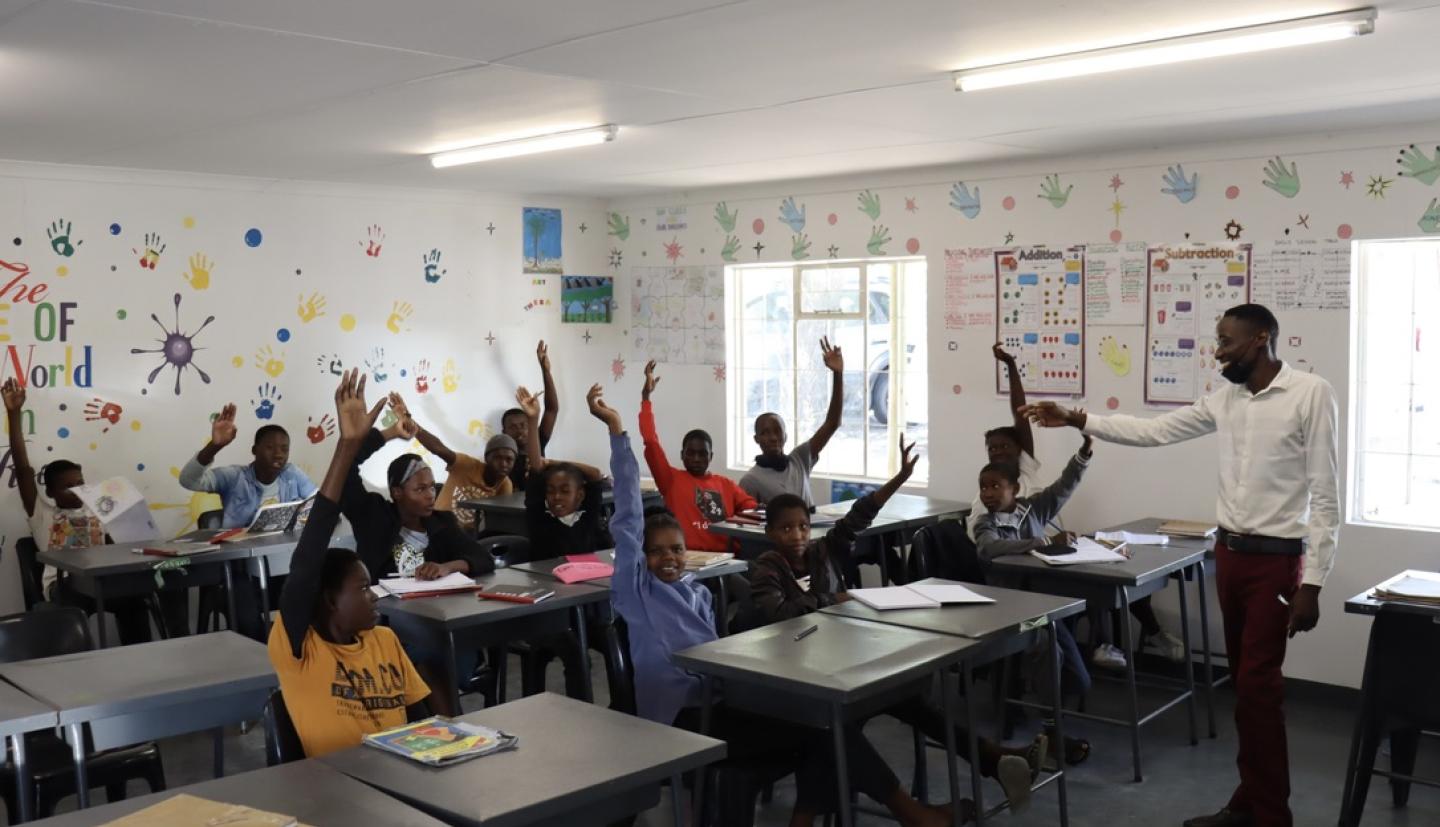 Classroom in Bostwana