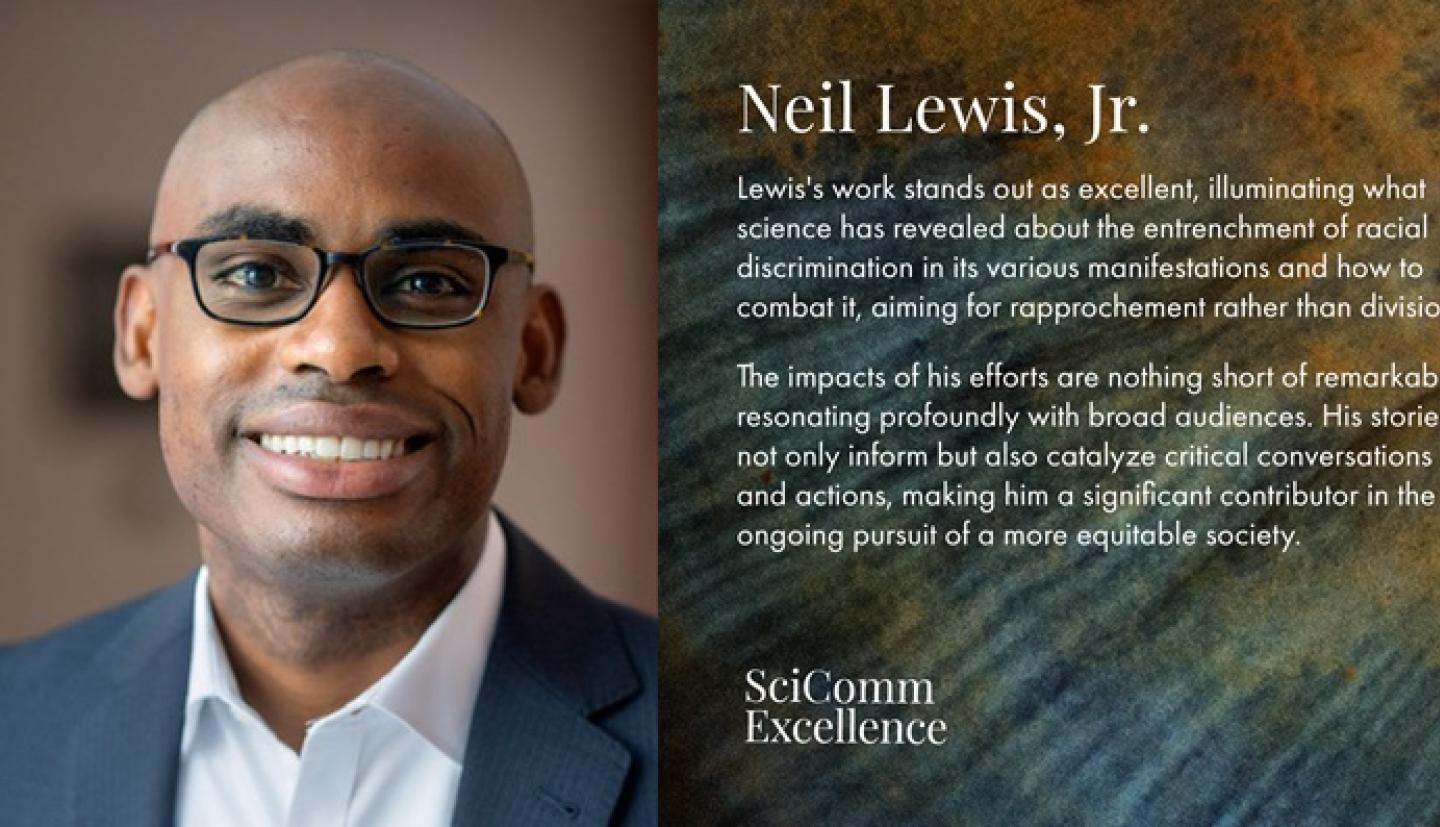 picture of man next to quote about his success