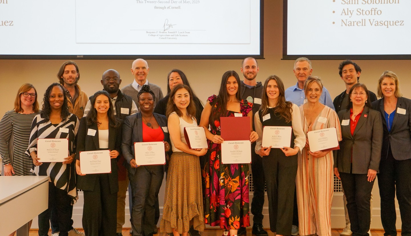 Participants of the Spring Food Spark program.