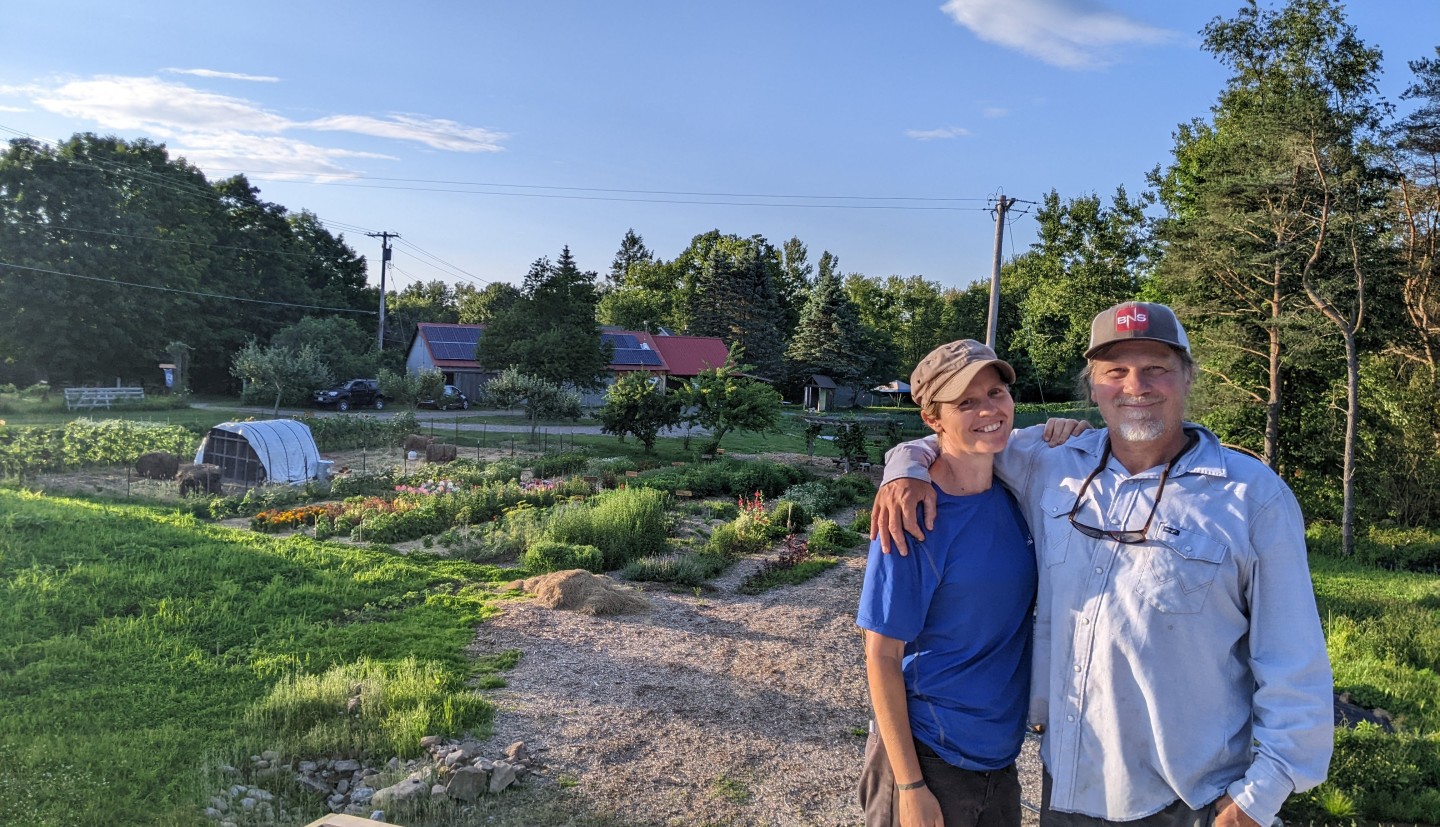 Flip at new barn construction site