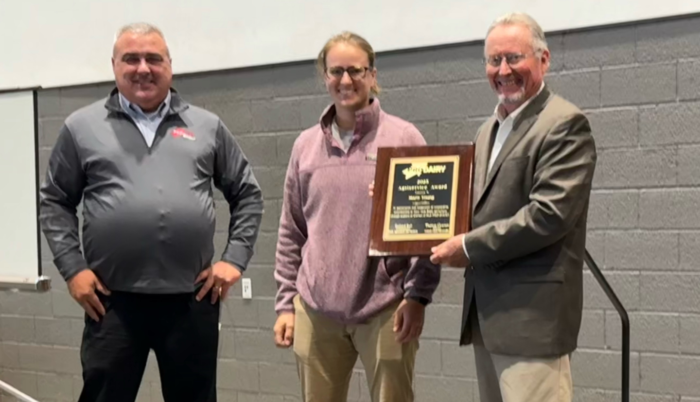 3 people standing together