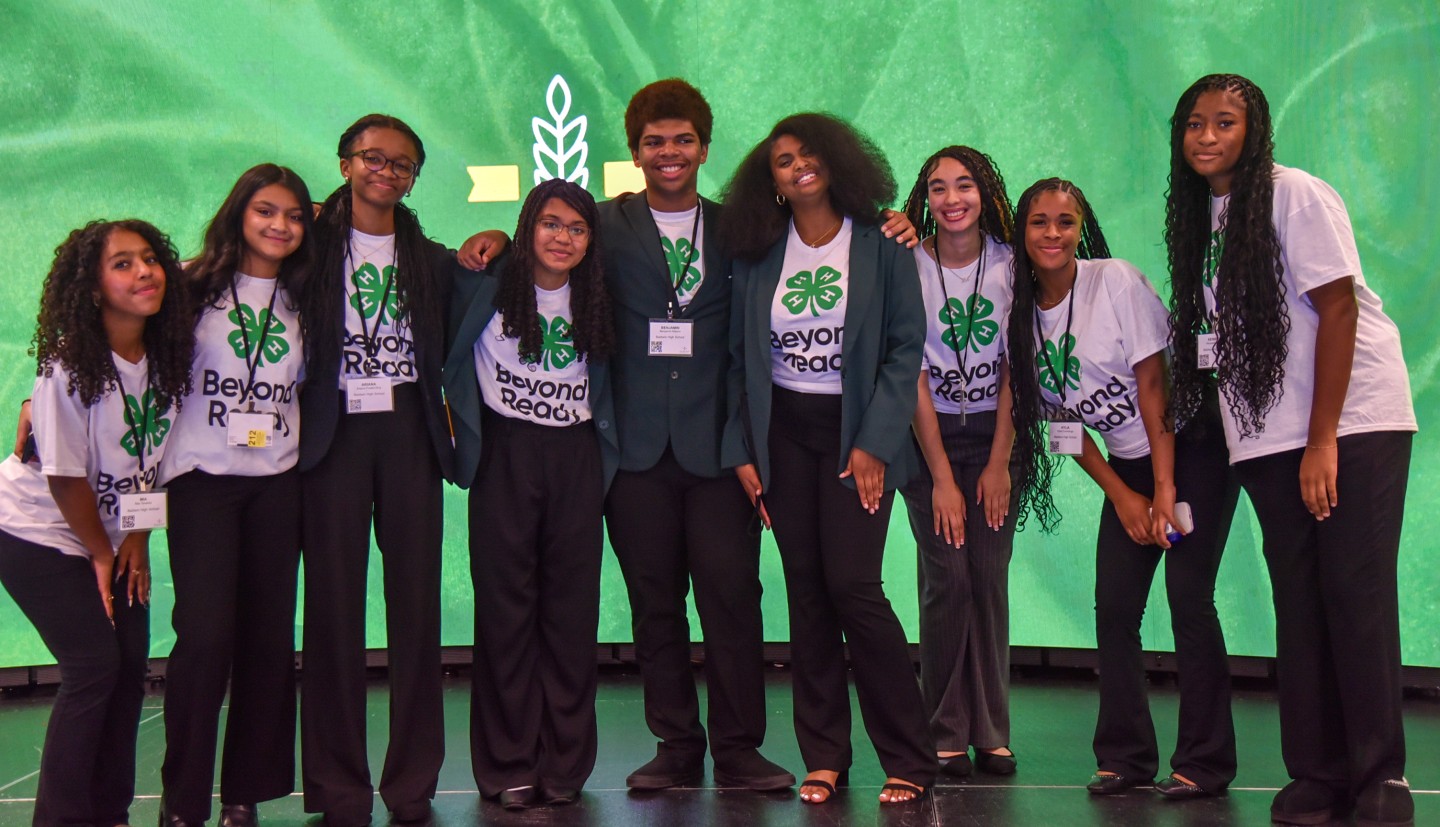 Green Drift and support team on stage Grow NY 2025