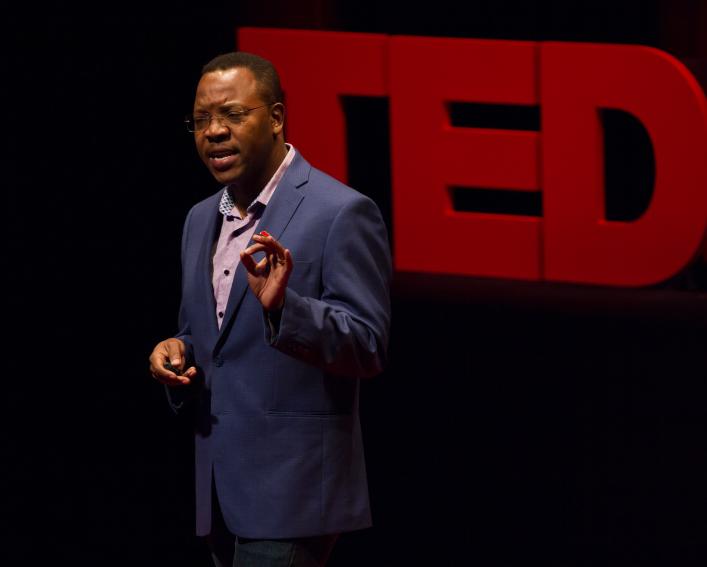Ed Mabaya speaking at ted talks
