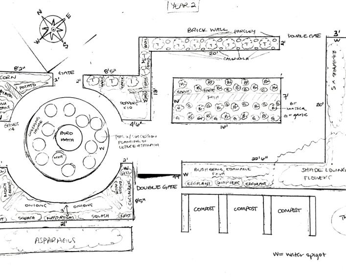 amanda'macekos year 2 garden design