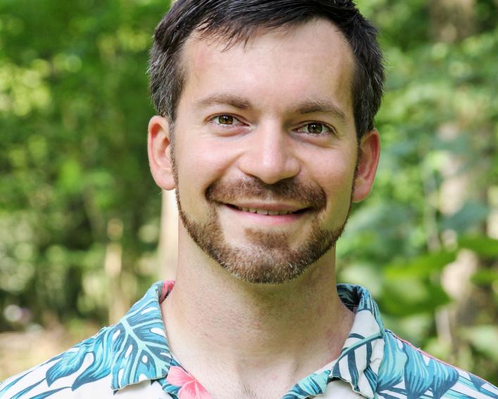 Portrait of man smiling