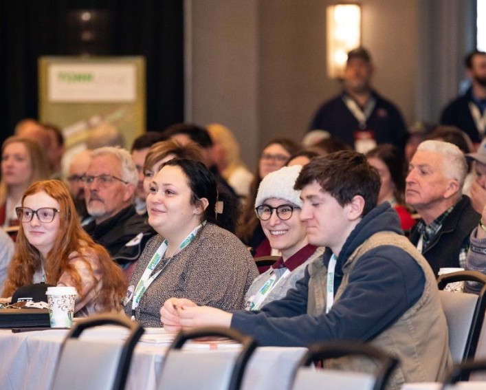 Attendees during a session at 2026 Northeast Dairy Management Conference
