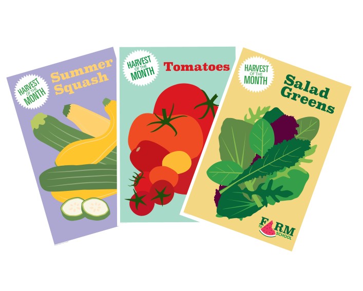 Harvest of the Month posters