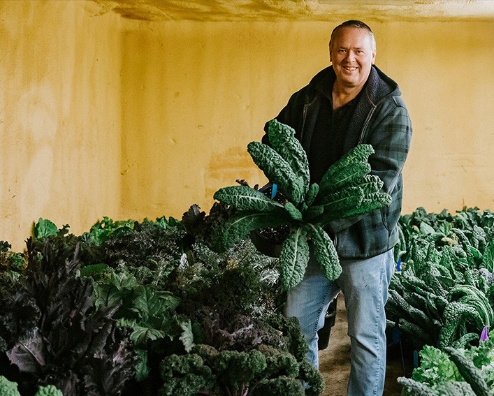 griff with kale