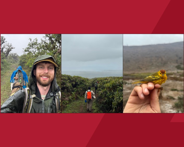 Erik Enbody in Galapagos