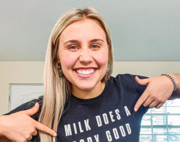 Profile of Emily Shaw, Dairy Girl Fitness
