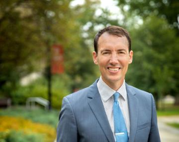 Dean Houlton on the Ag Quad