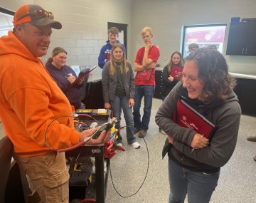 Junior Dairy Leader field trip