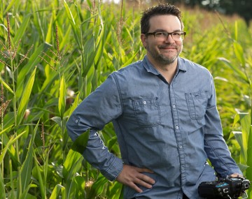 michael gore in corn field