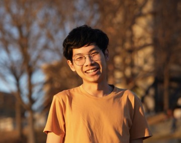 Man in yellow shirt