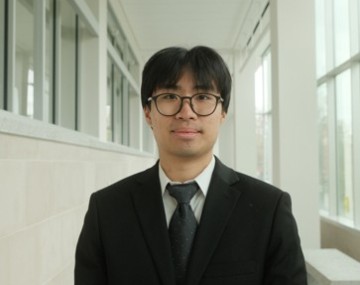 Smiling man in suit