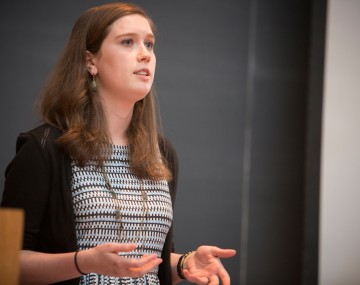 A student speaks